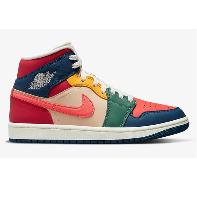 Air Jordan 1 Mid Multi-Color DN3738-400 - 1