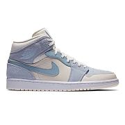 Air Jordan 1 Mid Mixed Textures Blue DA4666-100 - 1