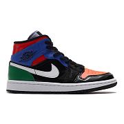 Air Jordan 1 Mid Multi Patent (W) CV5276001  - 1