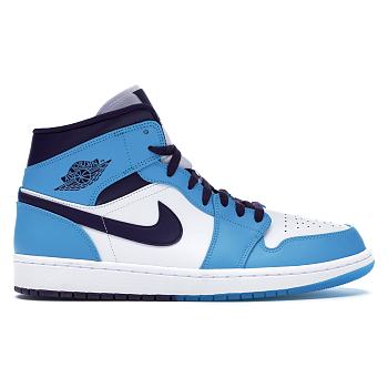 Air Jordan 1 Mid Hornets 554724-415