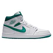 Air Jordan 1 Mid White Mystic Green CD6759-103 - 1