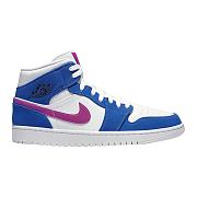 Air Jordan 1 Mid Hyper Royal Hyper Violet 554724-451  - 1