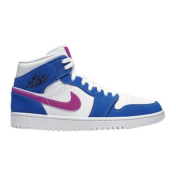 Air Jordan 1 Mid Hyper Royal Hyper Violet 554724-451 