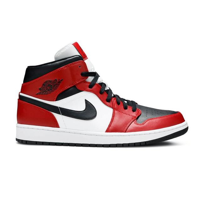 Air Jordan 1 Mid Chicago Toe 554724-069 - 1