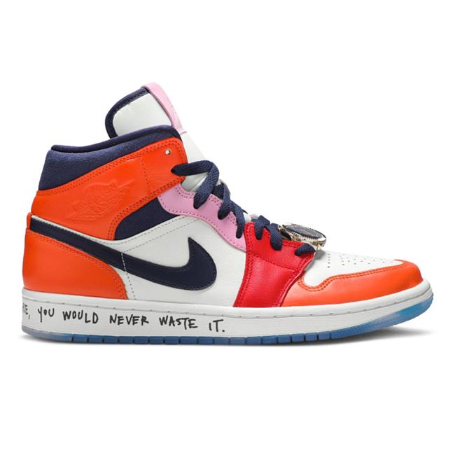 Air Jordan 1 Mid SE Fearless Melody Ehsani (W) CQ7629-100 - 1