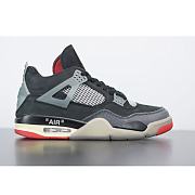 Air Jordan 4 Off White Retro SP Sail Bred - CV9388 001 - 1