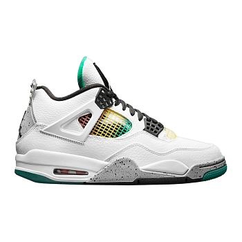 Air Jordan 4 Retro Lucid Green Rasta (W) AQ9129-100