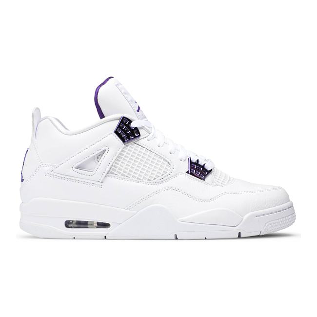 Air Jordan 4 Retro Metallic Purple CT8527-115 - AMOFOOT