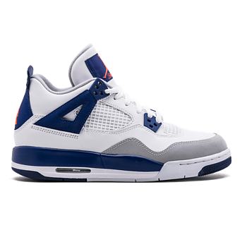 Air Jordan 4 Retro Deep Royal Blue (GS) 487724 132