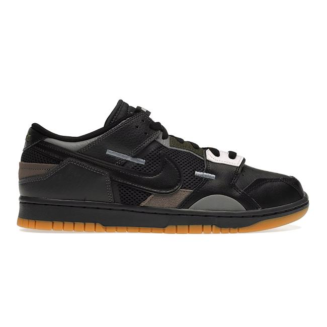 Nike Dunk Low Scrap Black Gum DB0500-001 - 1