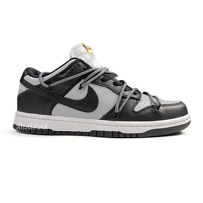 Off-White x Nike Dunk Low Black and Grey No. CT0856 007 - 1