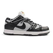 Off-White x Nike Dunk Low Black and Grey No. CT0856 007 - 1