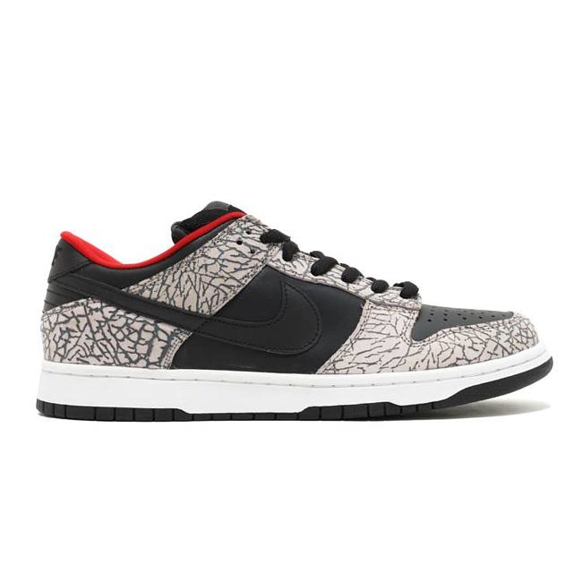 Nike SB Dunk Low Supreme Black Cement (2002) 304292-131 - 1