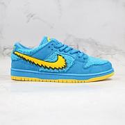 Nike Grateful Dead x Nike SB Dunk Low Bear Blue Yellow (2020) CJ5378-400 - 1