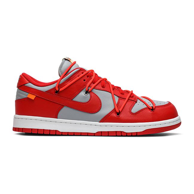 Nike Dunk Low Off-White University Red CT0856-600 - AMOFOOT