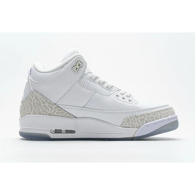 Air Jordan 3 Retro “Pure White” 136064-111 - 1