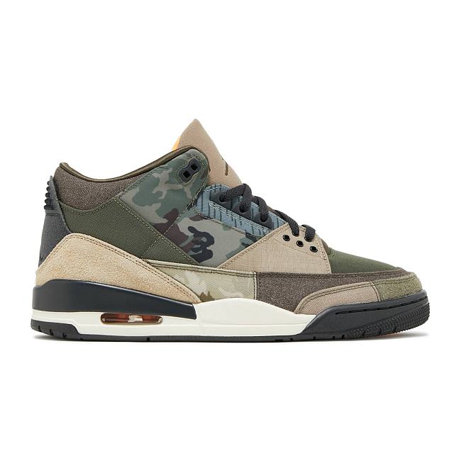 Air Jordan 3 Retro Patchwork Camo DO1830-200 - 1