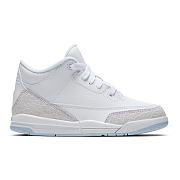 Air Jordan 3 Retro Pure White (2018) (PS) 429487-111 - 1