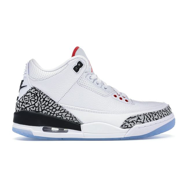 Air Jordan 3 Retro Free Throw Line White Cement 923096-101 - 1