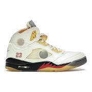Air Jordan 5 Retro Off-White Sail DH8565-100 - 1