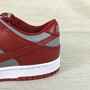 Nike Dunk Low Retro Medium Grey Varsity Red UNLV (2021) DD1391-002 - 6