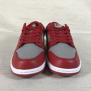 Nike Dunk Low Retro Medium Grey Varsity Red UNLV (2021) DD1391-002 - 3