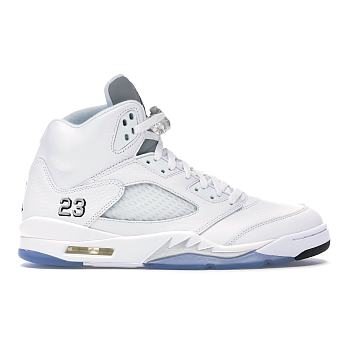 Air Jordan 5 Retro Metallic White (2015) 136027-130