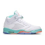 Air Jordan 5 Retro Light Aqua 440892-100 - 1
