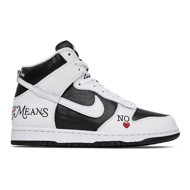 Nike SB Dunk High Supreme By Any Means Black DN3741-002  - 1