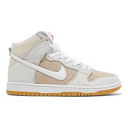 Nike SB Dunk High Pro ISO Orange Label Unbleached Natural DA9626-100 - 1