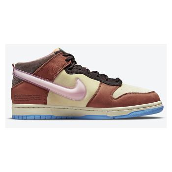 Nike Dunk Mid Social Status Free Lunch Chocolate Milk DJ1173-700
