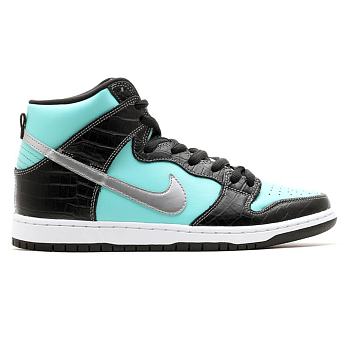 Nike SB Dunk High Diamond Supply Co. Aqua Blue 653599-400
