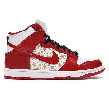 Nike Dunk High Pro SB Supreme Red Stars 307385-161