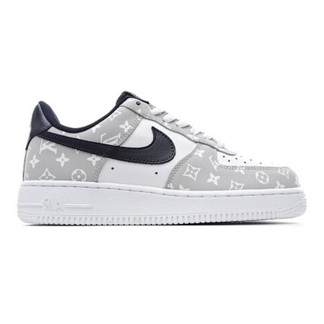 LV x Nike Air Force 1 Low 07 White Grey Black BQ8988-108 - 1