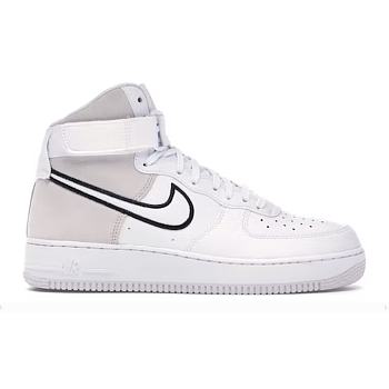 Nike Air Force 1 High White Vast Grey Black AQ2442-100