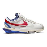 Nike Zoom Cortez SP sacai White University Red Blue DQ0581-100 - 1