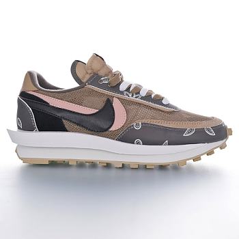 Cheap Nike LVD Waffle Daybreak x Sacai White Brown Grey BV5053-001