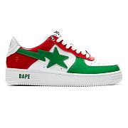 A Bathing Ape Bape Sta Green Red 1I80-191-004 - 1