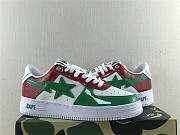 A Bathing Ape Bape Sta Green Red 1I80-191-004 - 4