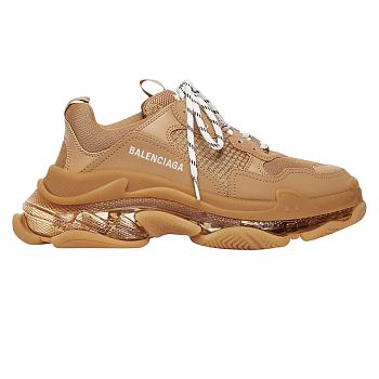 Balenciaga Triple S Clear Sole Brown 541624W2GA12706