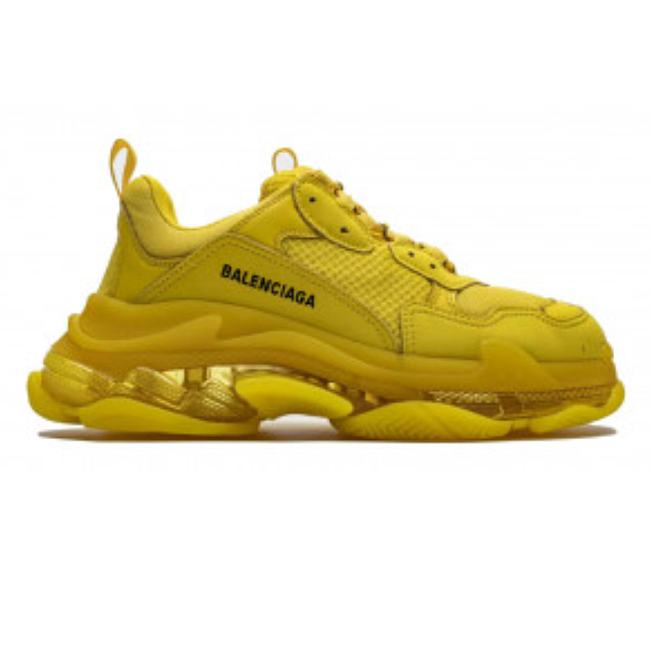 Balenciaga Tripls S Clear Sole in Yellow  - 1