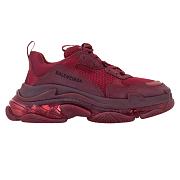 Balenciaga Triple S Burgundy Red 541624 W0901 6016 - 1