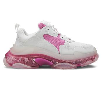 Balenciaga Triple S White Pink (W) 544351W09ON9025