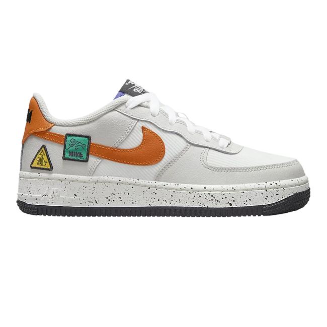 Nike Air Force 1 Low Light Bone Sail Starfish Orange (GS) DO4657-081 - 1