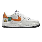 Nike Air Force 1 Low Light Bone Sail Starfish Orange (GS) DO4657-081 - 1