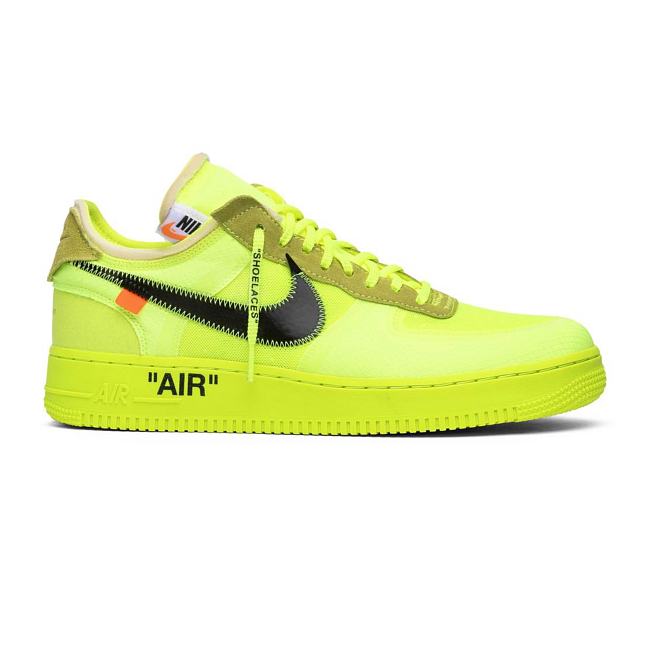 Nike Air Force 1 Low Off-White Volt AO4606-700 - 1