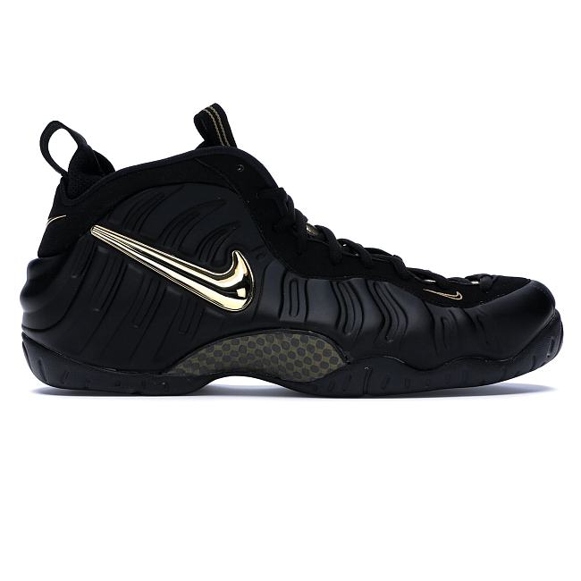 Nike Air Foamposite Pro Black Metallic Gold 624041-009 - 1