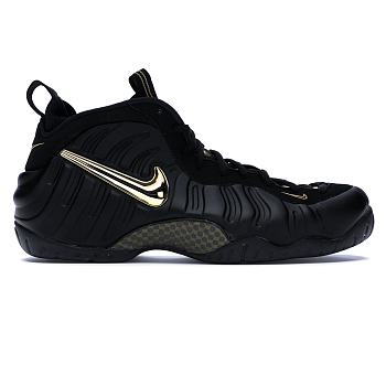 Nike Air Foamposite Pro Black Metallic Gold 624041-009