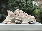 Balenciaga Triple S Clear Sole Trainers in Brown 541624W2GA12510 - 3