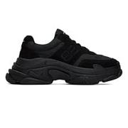 Balenciaga Triple S Nylon Sneaker Black 710157 W3CU1 1000 - 1